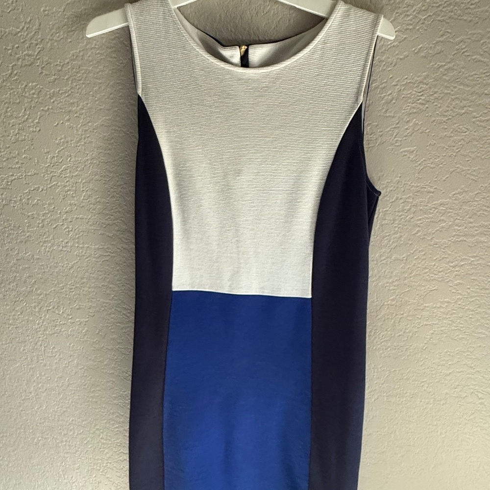 Ottoman colorblock dress